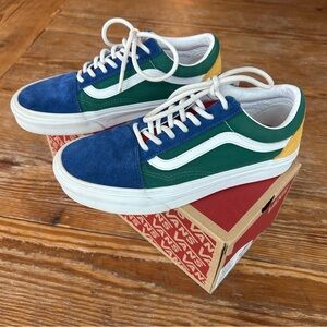VANS Old Skool Yacht Club Suede Canvas Shoes VN0A38G1R1Q